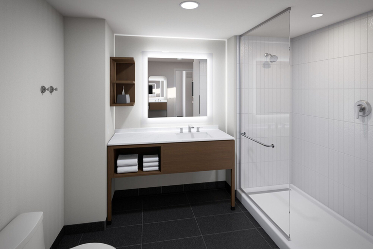 Bathroom 3, Staybridge Suites MANTECA, San Joaquin