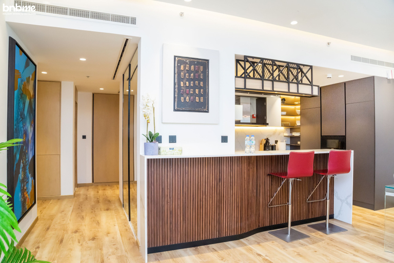 Private kitchen 3, bnbme | Al Murjan Tower | 2 BDR, Dubai