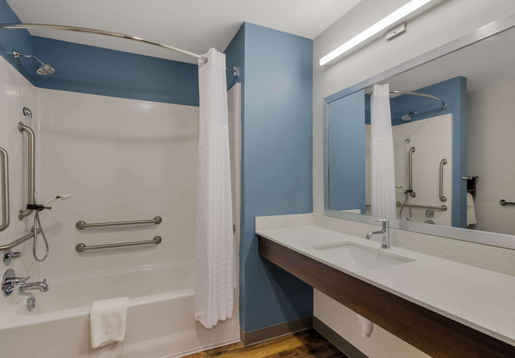Bathroom 3, WoodSpring Suites Roanoke, Roanoke