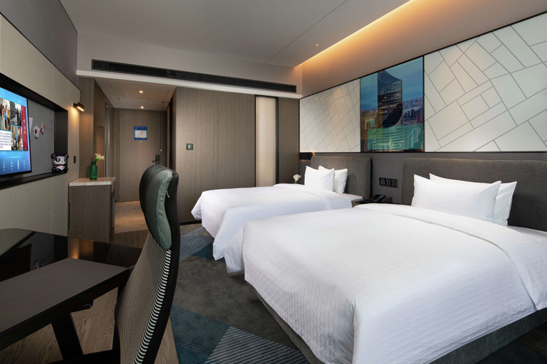 Bedroom 2, Hampton by Hilton Technology City, Hangzhou