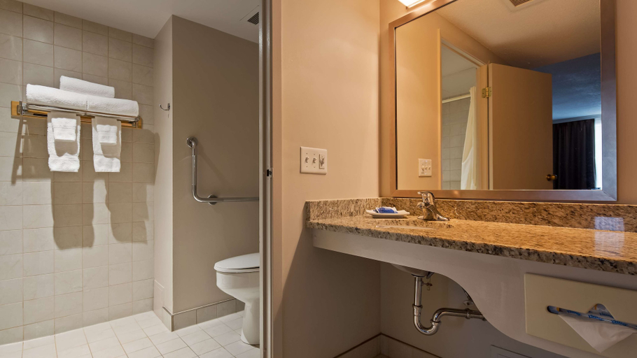 Bathroom 5, Best Western Plus Lamplighter Inn & Conference Centre, Middlesex