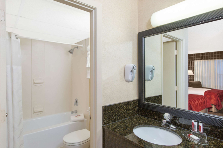Bathroom 4, Ramada by Wyndham Midtown Grand Island, Hall