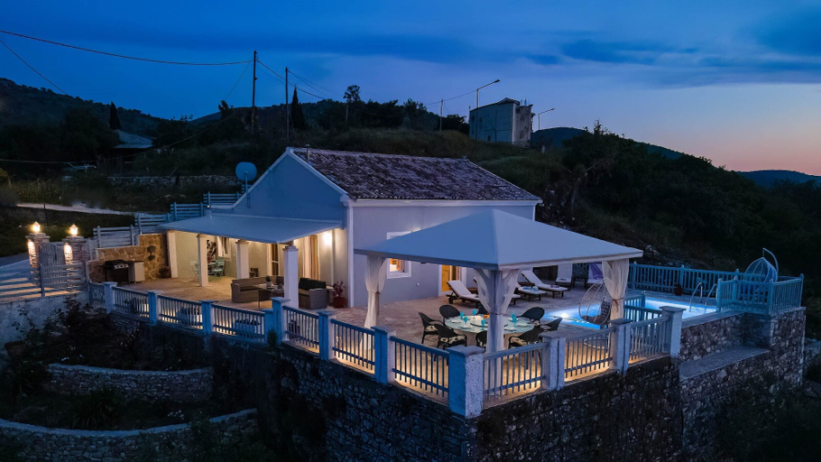 Exterior & Views 2, Villa Orizontas Corfu, Private Villa With Breathtaking Views, Ionian Islands