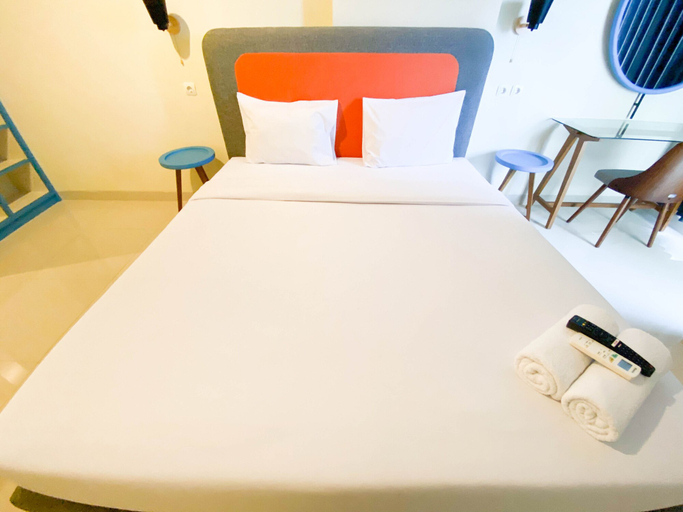 Bedroom 2, Modern Look Studio Apartment At Marquis De Lafayette, Semarang