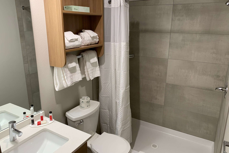Bathroom 5, Microtel Inn & Suites by Wyndham Georgetown Lake, Clear Creek