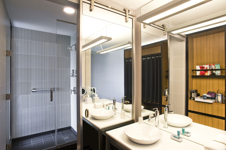 Bathroom 5, Aloft by Marriott Charlotte Ballantyne, Mecklenburg