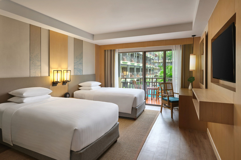 Bedroom 5, Phuket Marriott Resort & Spa, Merlin Beach, Pulau Phuket
