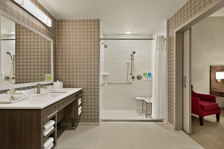 Bathroom 5, Home2 Suites by Hilton San Antonio North-Stone Oak, TX, Bexar
