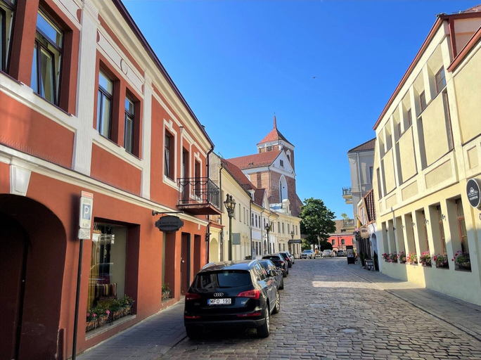 Exterior & Views, Picturesque Old Town Apartment With Balcony, Kauno