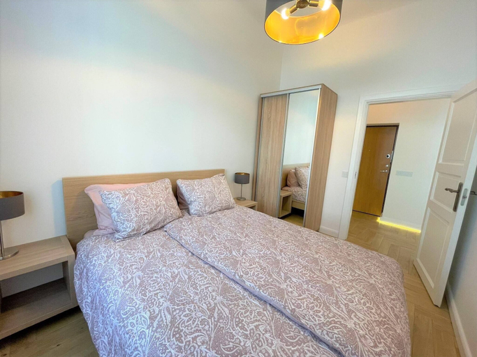 Bedroom 3, Picturesque Old Town Apartment With Balcony, Kauno