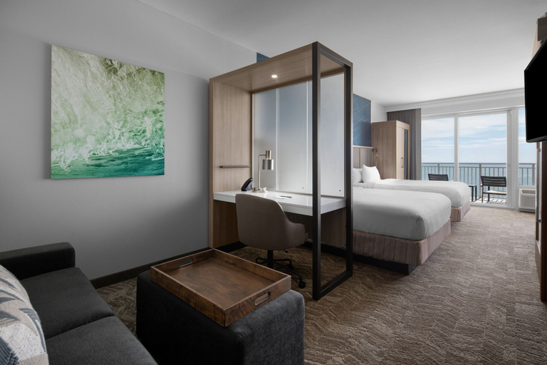 Bedroom 2, SpringHill Suites by Marriott Myrtle Beach Oceanfront, Horry