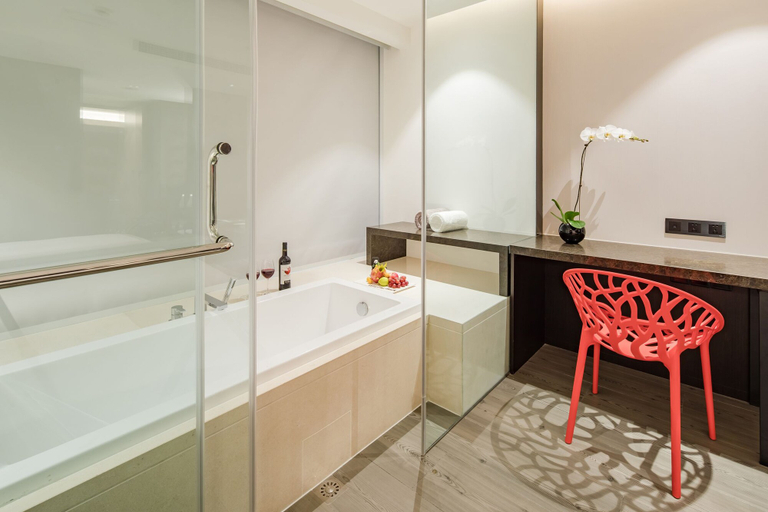 Bathroom 5, Rhombus Park Aura Chengdu Hotel, Chengdu