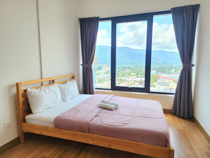 Bedroom 2, The Mindi 2BR Cityview by W. Stay @ Tropicana 218 Macalister, Pulau Penang