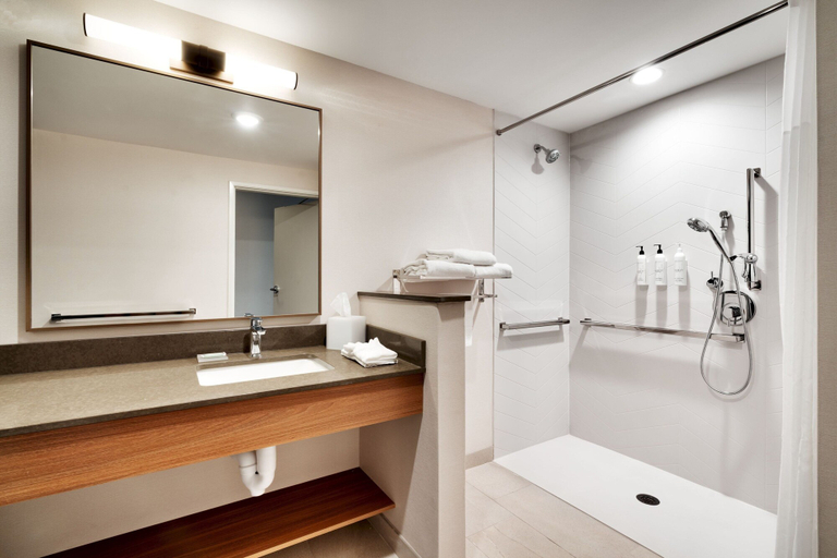 Bathroom 3, Fairfield Inn & Suites By Marriott Laurel, Yellowstone