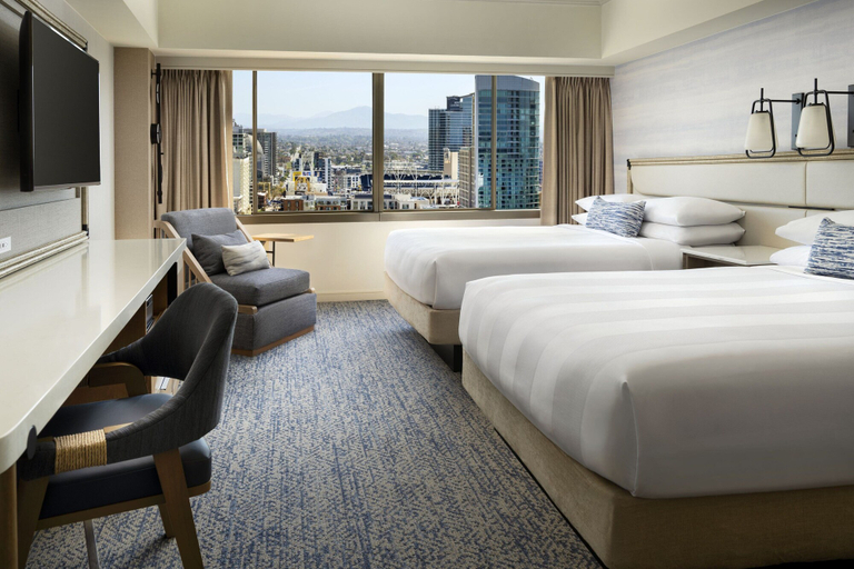 Bedroom 3, Marriott Marquis San Diego Marina, San Diego