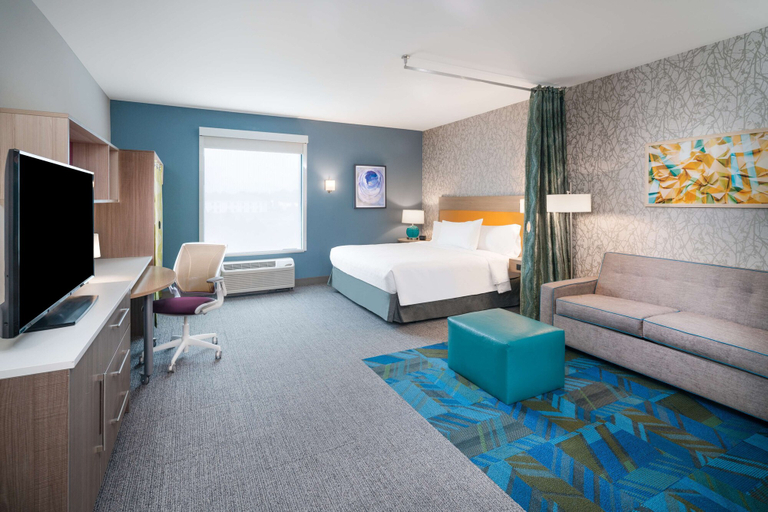 Bedroom 3, Home2 Suites by Hilton Brunswick, Glynn