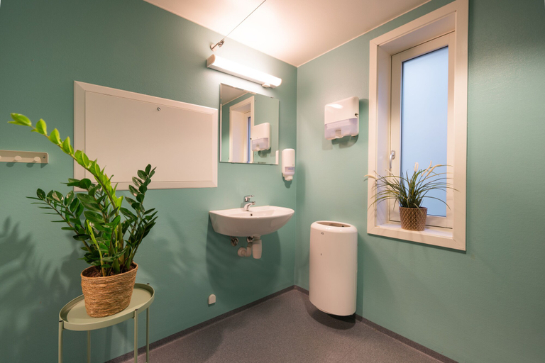 Bathroom 4, Rumi Hostel, Trondheim