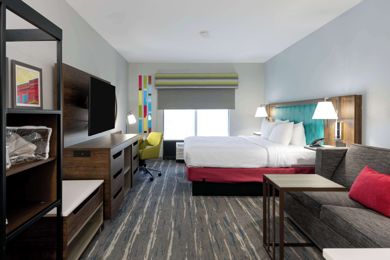 Bedroom 3, Hampton Inn & Suites Alpharetta Roswell, Fulton