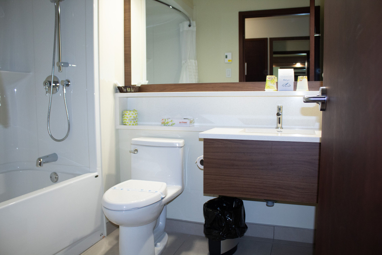 Bathroom 4, Hotel L'Oie des neiges, Desjardins