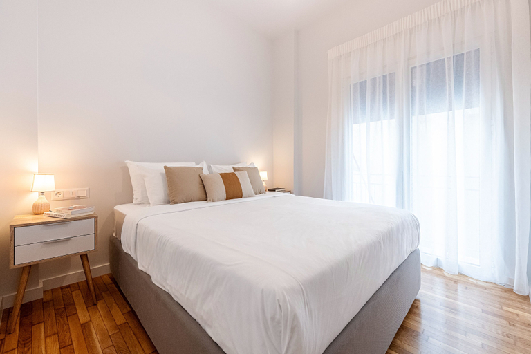 Bedroom 3, Phaedrus Living Luxury Flat Panormou, Attica