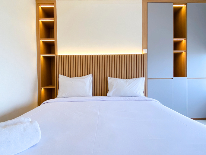 Bedroom 3, Cozy and Strategic Studio at Pollux Chadstone Apartment By Travelio, Cikarang
