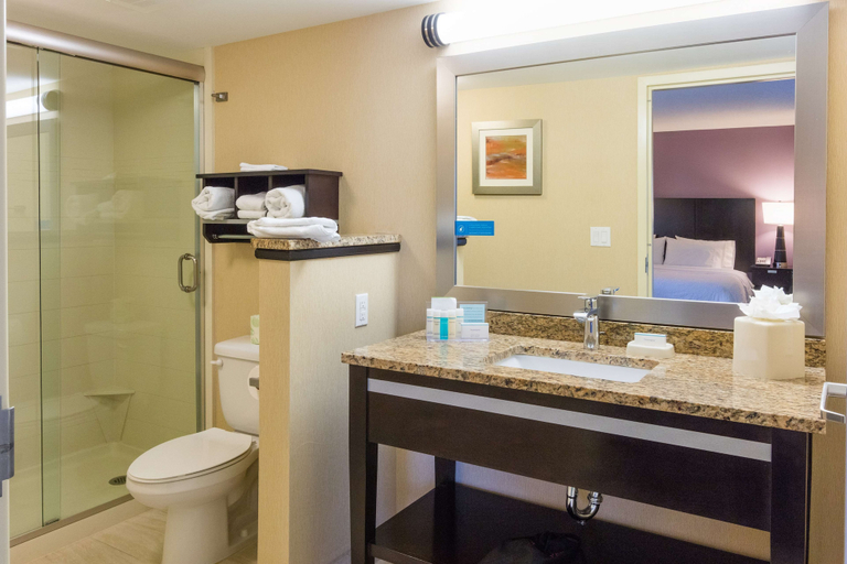Bathroom 4, Hampton Inn Daytona Beach/Beachfront, Volusia