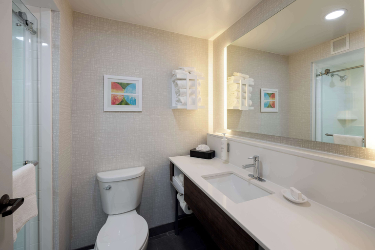 Bathroom 4, Hampton Inn & Suites Alpharetta Roswell, Fulton