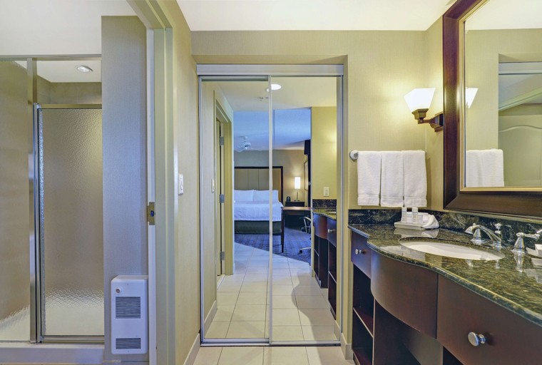 Bathroom 4, Homewood Suites by Hilton Cambridge Waterloo Ontario, Waterloo