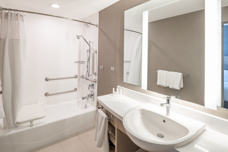 Bathroom 5, SpringHill Suites by Marriott Dallas Central Expressway, Dallas