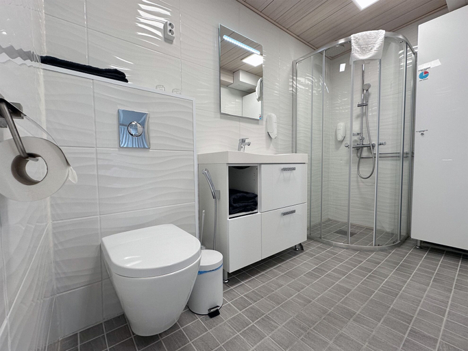 Bathroom 5, Seaside Glass Villa, Lapland