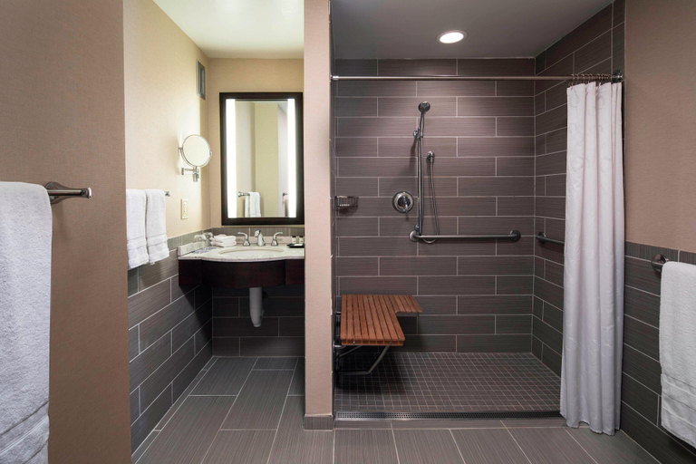 Bathroom 4, Sheraton Lincoln Harbor Hotel, Hudson