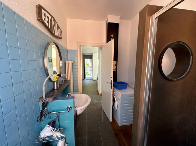 Bathroom, Casa Corbu, Como