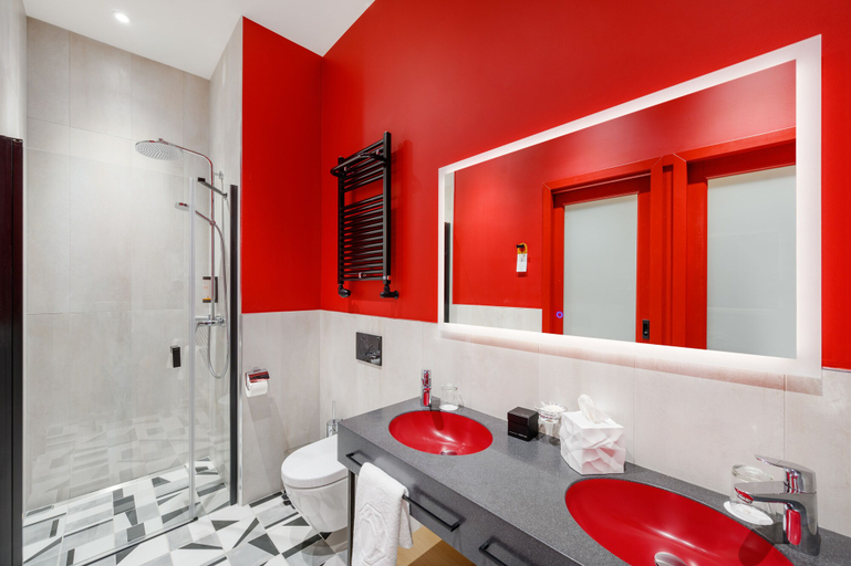 Bathroom 5, Hotel Oktogon Haggenmacher, Budapesti
