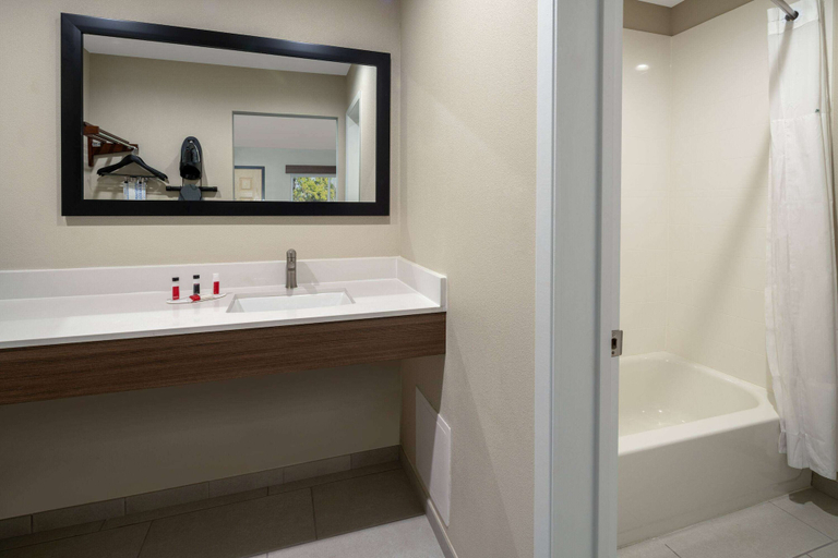 Bathroom 4, Ramada by Wyndham Modesto Yosemite Area, Stanislaus
