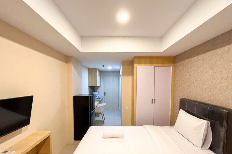 Bedroom 3, Minimalist Studio at De Prima Apartment Medan By Travelio, Medan