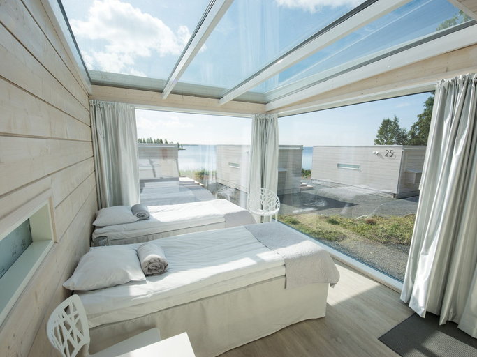 Bedroom 4, Seaside Glass Villa, Lapland