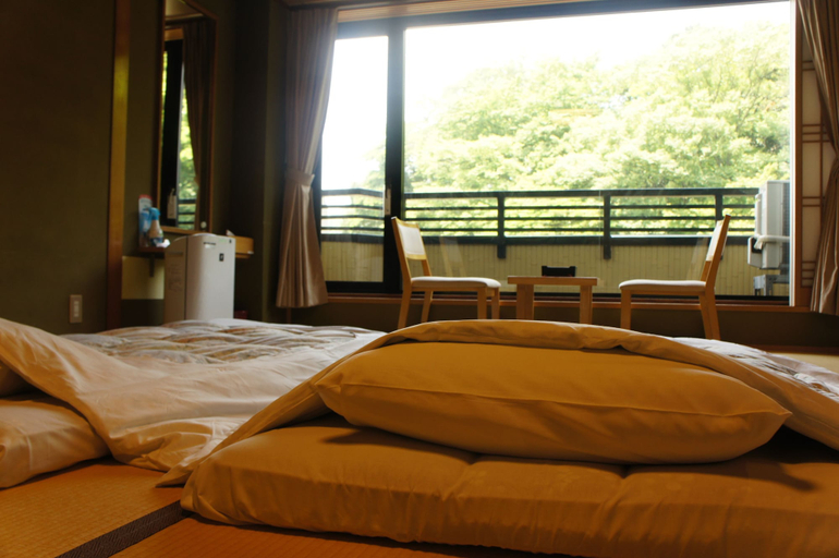 Bedroom 2, Kawaguchiya Kinosaki Riverside Hotel, Toyooka