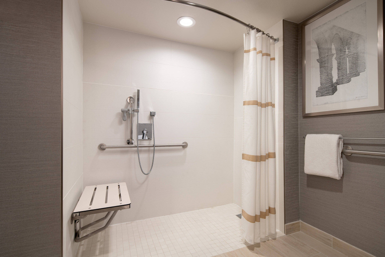 Bathroom 5, Marriott Riverside at the Convention Center, Riverside