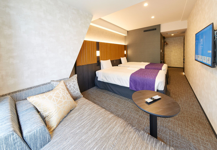 Bedroom 3, hotel MONday Kyoto Marutamachi, Kyoto