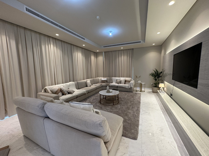 Living area 5, Manzil 4BR Penthouse in Dubai Creek w Harbour View, Dubai