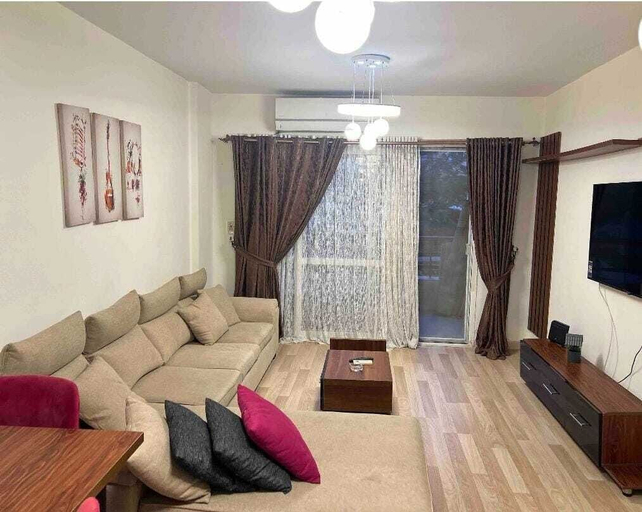 Living area 5, Stylish Hotel Apt Madinaty 6.67.17.12, New Cairo City
