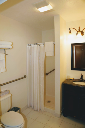 Bathroom 4, The Riverside Ranch RV Park, Motel & Campground, Garfield