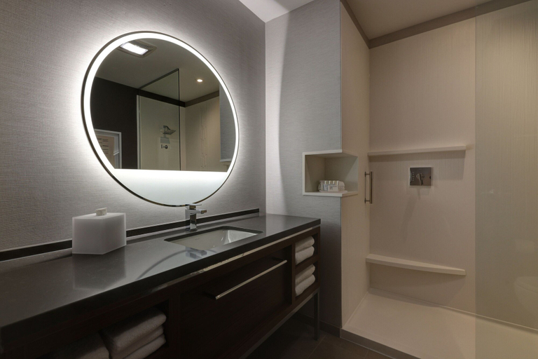 Bathroom 4, Courtyard by Marriott Iowa City University Heights, Johnson