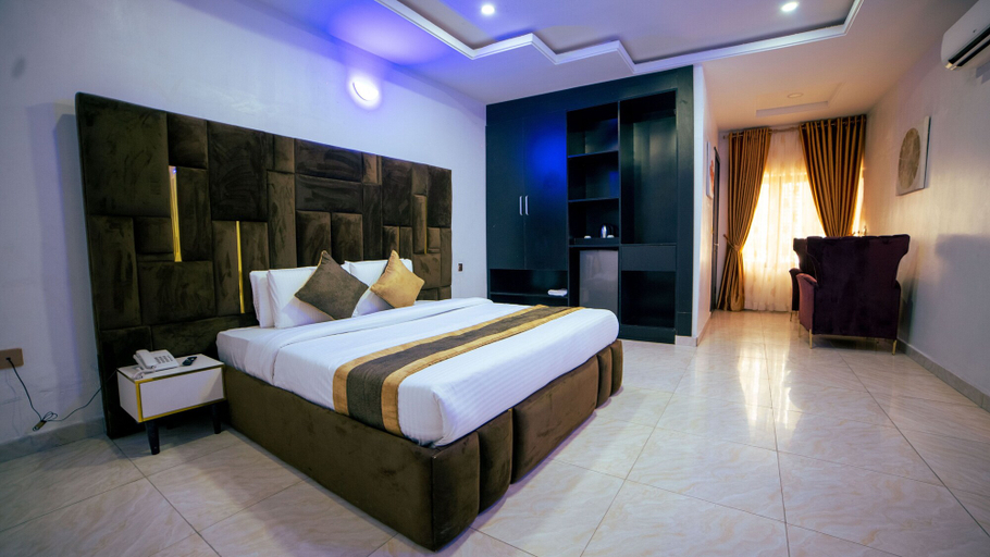 Bedroom 4, 247 Luxury Hotel & Apartment Ajah, Eti-Osa