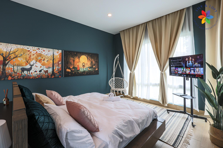 Bedroom 3, Private Studio in Bungalow by LilyandLoft, Subang Jaya