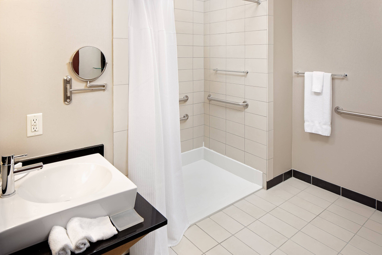 Bathroom 4, SpringHill Suites Green Bay, Brown