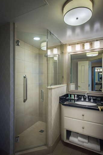 Bathroom 5, Hilton Baton Rouge Capitol Center, East Baton Rouge