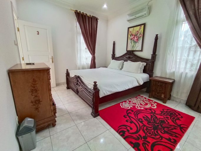 Bedroom 2, Villa Kota Bunga DD3-22 - 3BR with Pool by Zahra Al-Jazeerah, Bogor