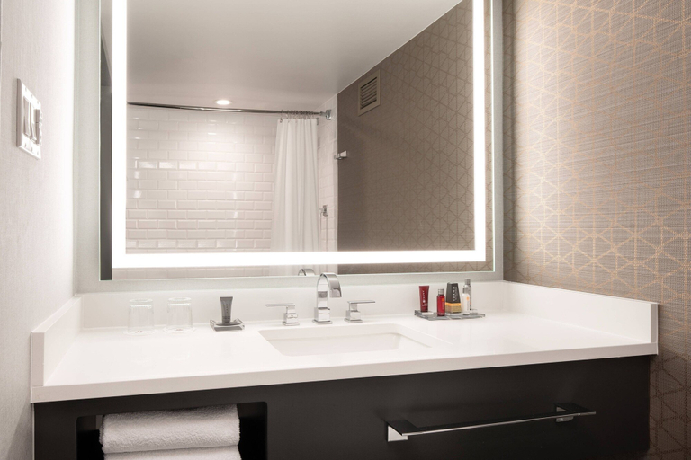 Bathroom 4, Seattle Airport Marriott, SeaTac