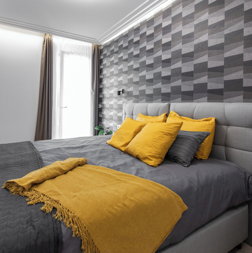 Bedroom 3, K46 Residence, Budapesti